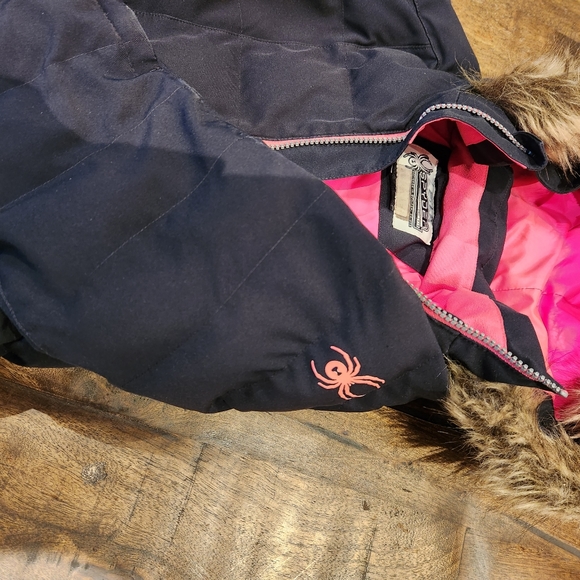 Kids Spyder ATLAS winter synthetic down jacket - Picture 5 of 7